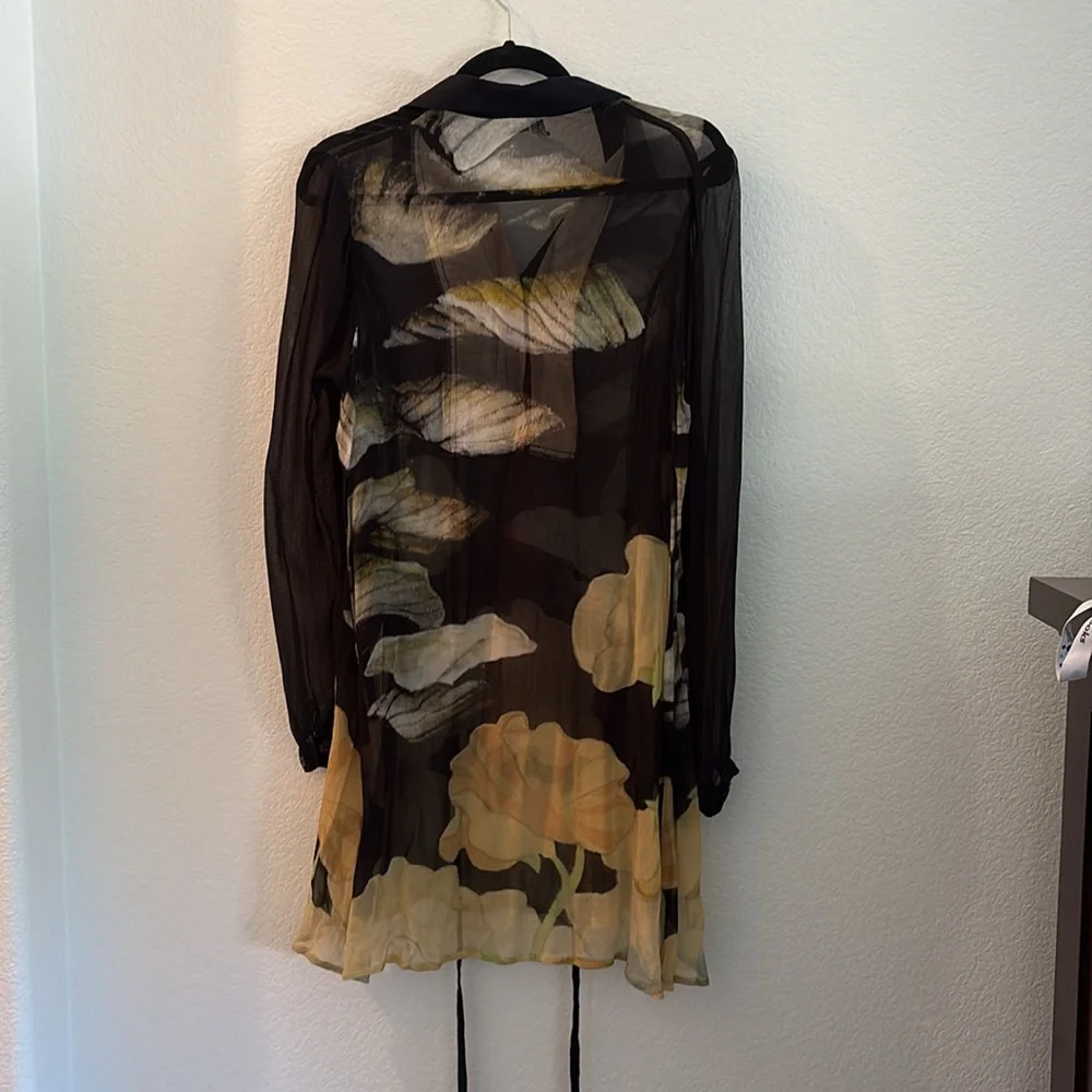 Anthropology Sheer Top/Tunic Blank London NWOT Size M - Picture 5 of 12